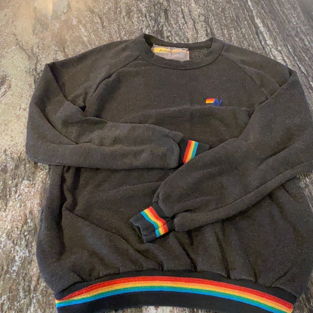 Aviator Nation Prism Crewneck